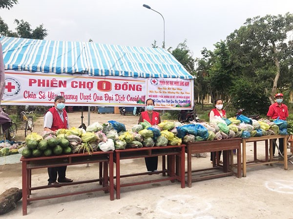  Đồng Tháp: “Phiên chợ 0 đồng" chia sẻ yêu thương